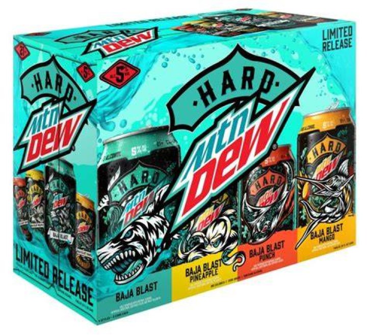 Baja Blast Hard Mountain Dew flavor