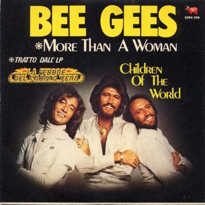 Bee Gees - More Than A Woman (Lyric Video) - songs written by barry gibb for other artists