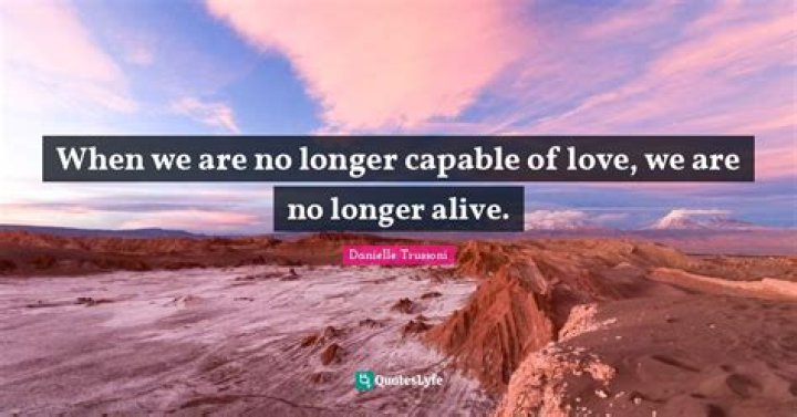 Capable Of Love