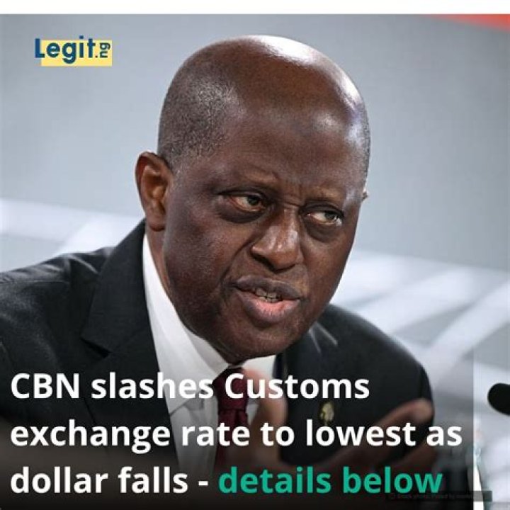CBN slashes Customs FX rates for cargo clearance, importers CBN slashes Customs FX rates for cargo clearance, importers