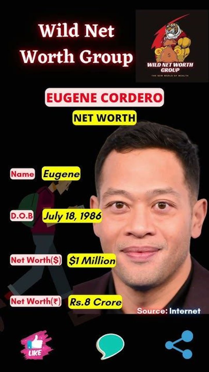 Eugene Cordero Net Worth