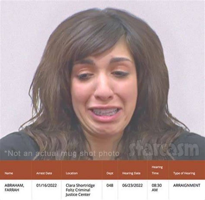 Farrah Abraham Mugshot And Assault Charge: Leaked Video And Tape Gone Viral Farrah Abraham Mugshot