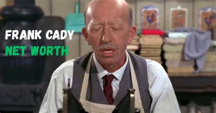Frank Cady Net Worth