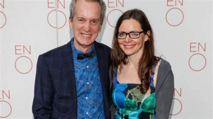 Frank Skinner with his partner Cath Mason