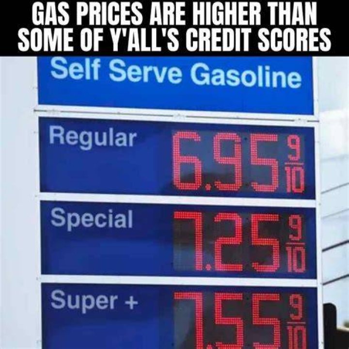 Gas price memes