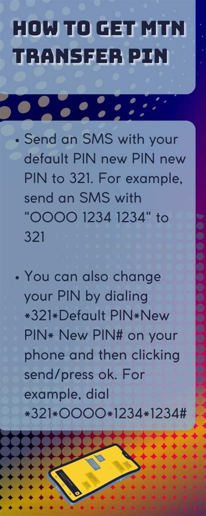 How to activate MTN transfer PIN code (step-by-step guide)