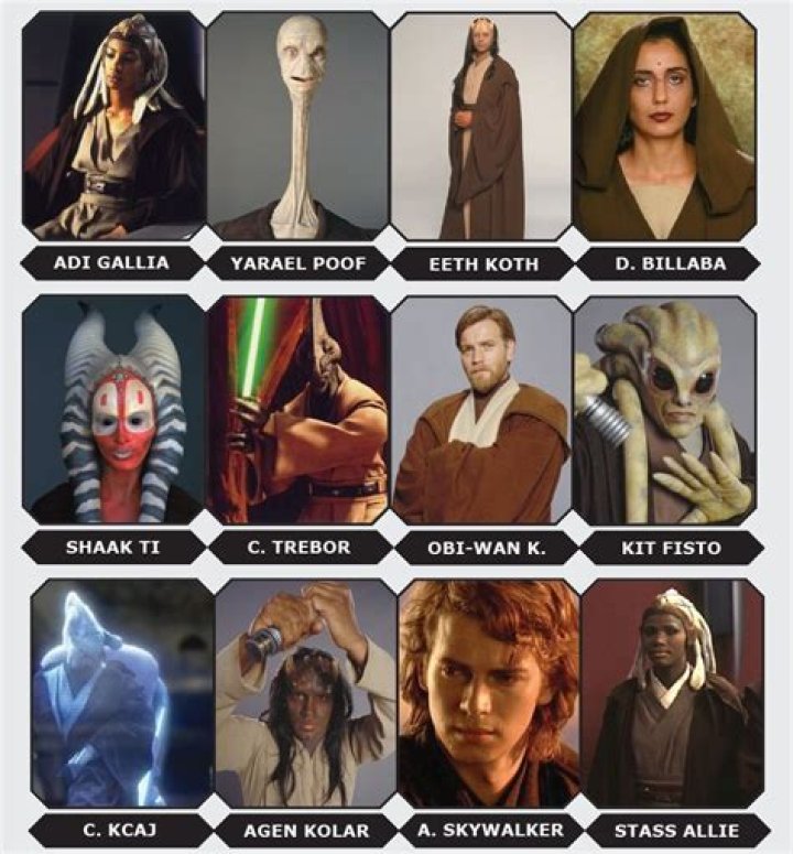 Jedi names
