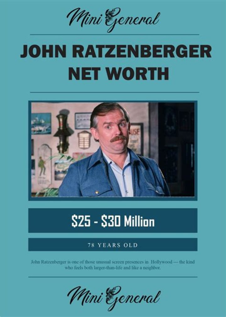 John Ratzenberger net worth