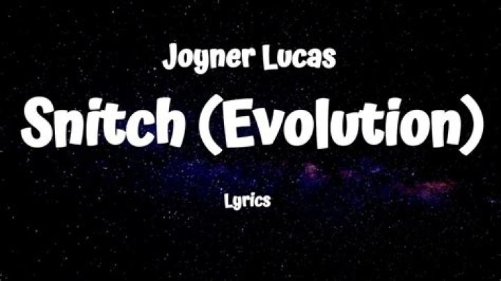 Joyner Lucas - Snitch (Evolution) - Rap | Rap about ex