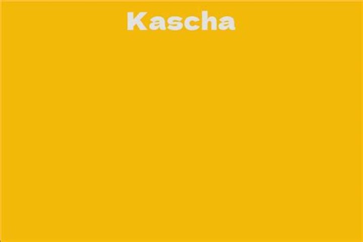 Kascha Net Worth