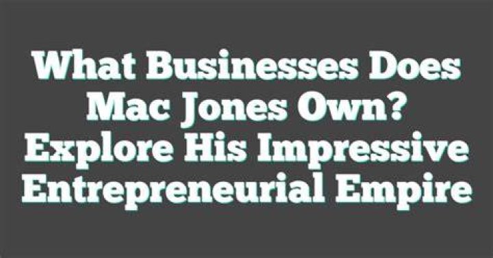 mac jones investments