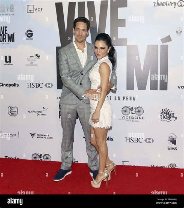 Martha Higareda and Cory Brusseau