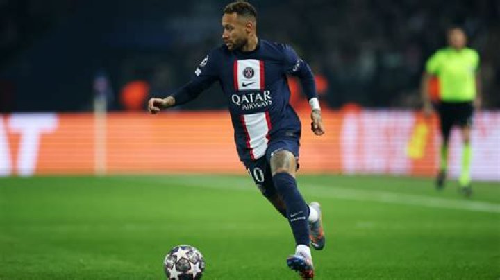 Neymar Jr playing for Paris Saint-Germain Neymar Jr playing for Paris Saint-Germain