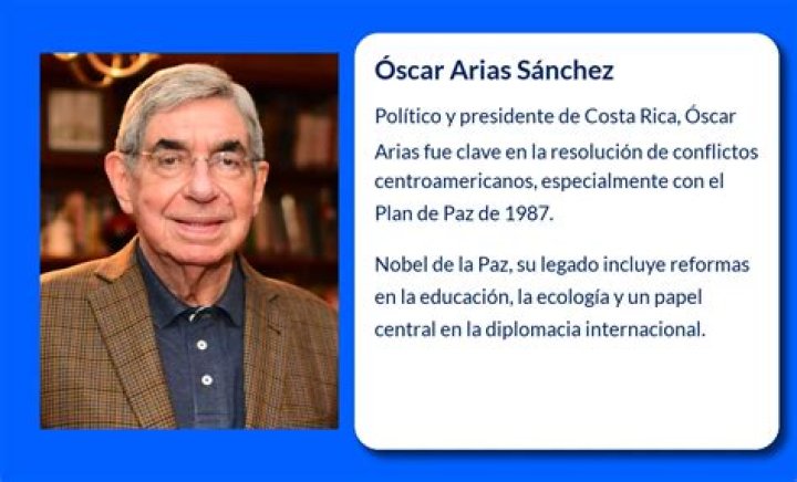 Oscar Arias Sanchez Net Worth