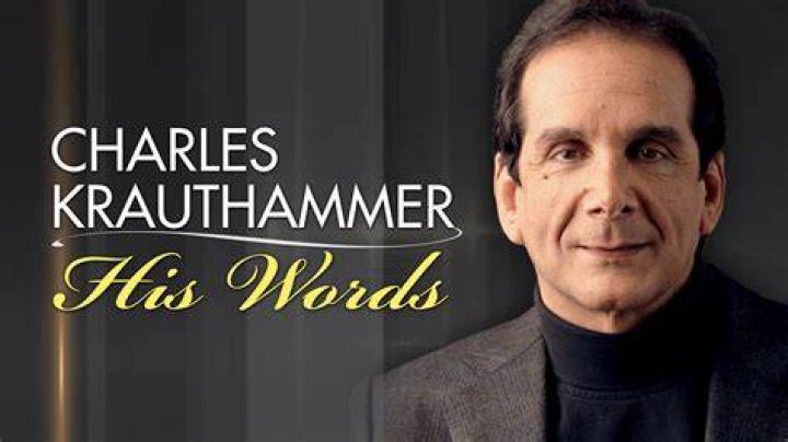 RIP Commentator Charles Krauthammer &raquo; Yale Climate Connections