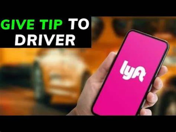 situations to tip lyft driver