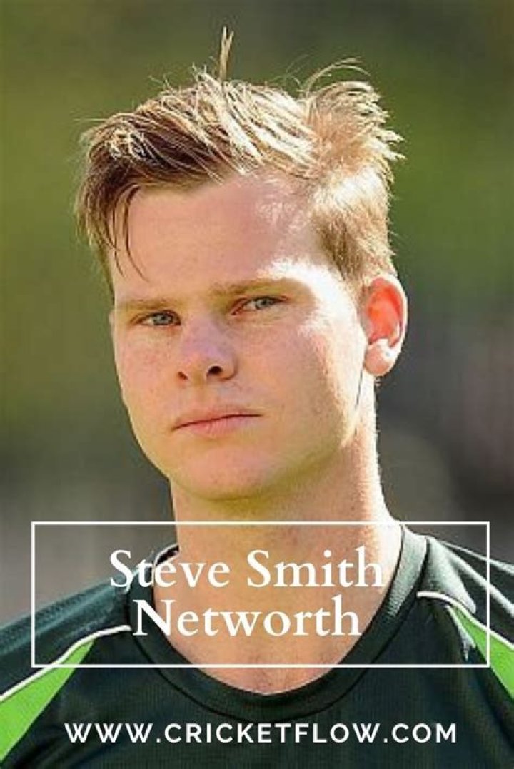Steven Smith Net Worth