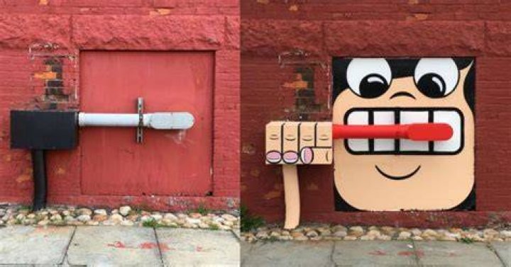 This NYC Artist Transforms The Most Unlikely Items Into Street Art