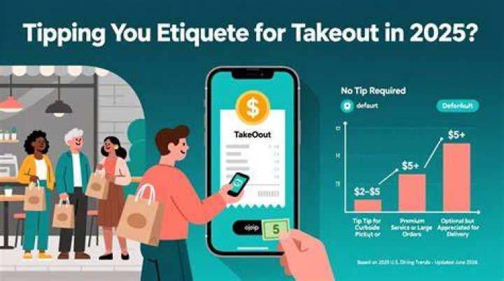 tipping etiquette for takeout orders