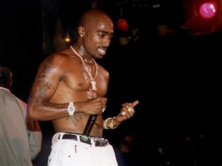 Tupac Shakur in a scene from the film 'Gridlock'd'
