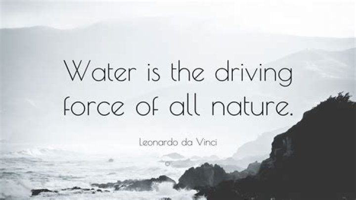 water quote