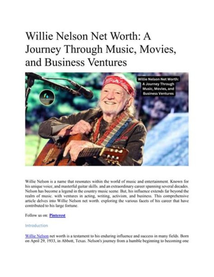 William Nelson Net Worth