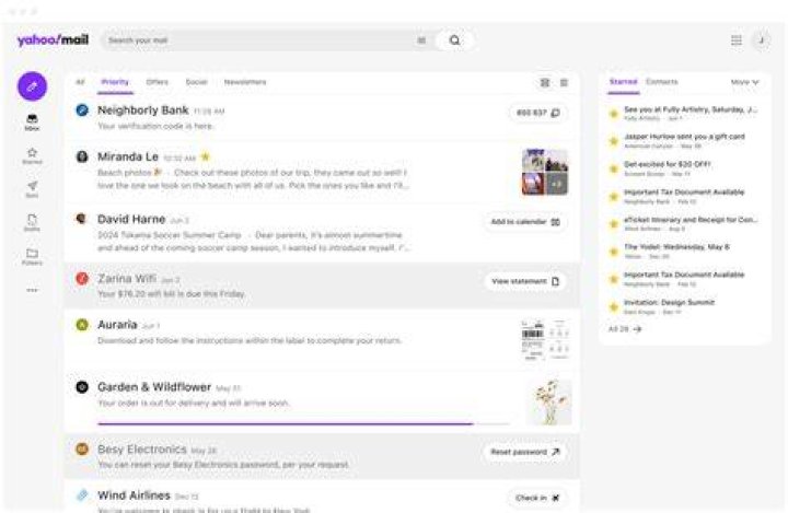 Yahoo mail